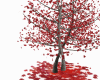 red romantic tree