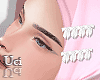 White Hairclip