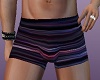 purple swim shorts