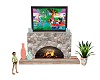 GEORGIA PEACH  FIREPLACE