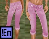 !Em Pink Capri Jeans