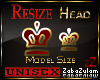 zZ Resize Model Head