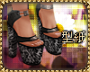 !C Cheetah Black Shoes