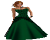 Emerald Green Laced Gown