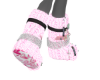 Y2K Heart Pink Fur