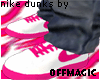 Nike Dunk Wht/Pink.