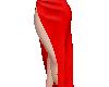 A~ Red Thigh Skirt