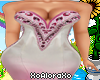 (A)Fuschia Gemstone Gown