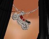 OO * motorcycle necklace