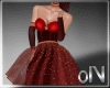 0I Holiday 2022 Gown Red