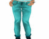 teal sexy jeans
