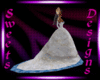 SD Wht/Blu Wedding Dress