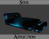 Cyan Poseless Bed