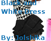 Black and White Dress