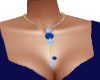 (LMG)Blue Drop Necklace