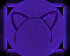 Purple Kitty Headband