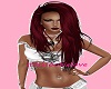 hair long rouge