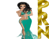 *PRN*Teal Appeal Gown