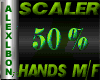 Hands Scaler 50% V1