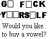 Buy a vowel