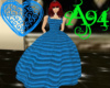 [A94] Glitter Gown Blue