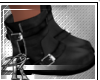 Pk-Black Zipper Boots