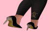 Black Gold Heels