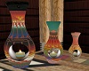 Western Candle Vase Set