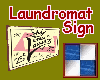 Laundromat Sign