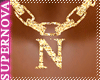 [Nova] N Gold Chain F