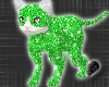 *-*Diamond Green Cat Pet