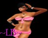 ~LB~ Pink Striped Bikini
