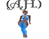 (A.H.) Blue Glitter JS