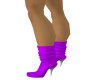 *PRN*Purple Slouch Boots