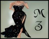 MZ/ Black Long Gown