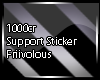 Support Sticker 1k