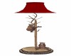 RED WINTER LAMP