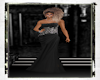 black eving dress