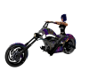 Purple Rave Motocycle