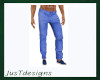 JT Casual Chinos Blue