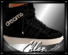 Dreams Black Sneakers