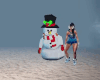 SkatinG   with   SnowmaN