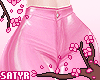 Pink Latex Pants RLL