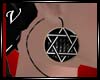 [V]Pentagram Earrings