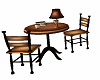 library brunch table