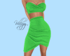 Green Ruched Set!