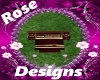 Crimson Rose Bed