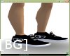[BG]black sneakers