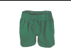 green baggy shorts