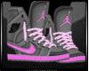 Pink/Gray Jordans